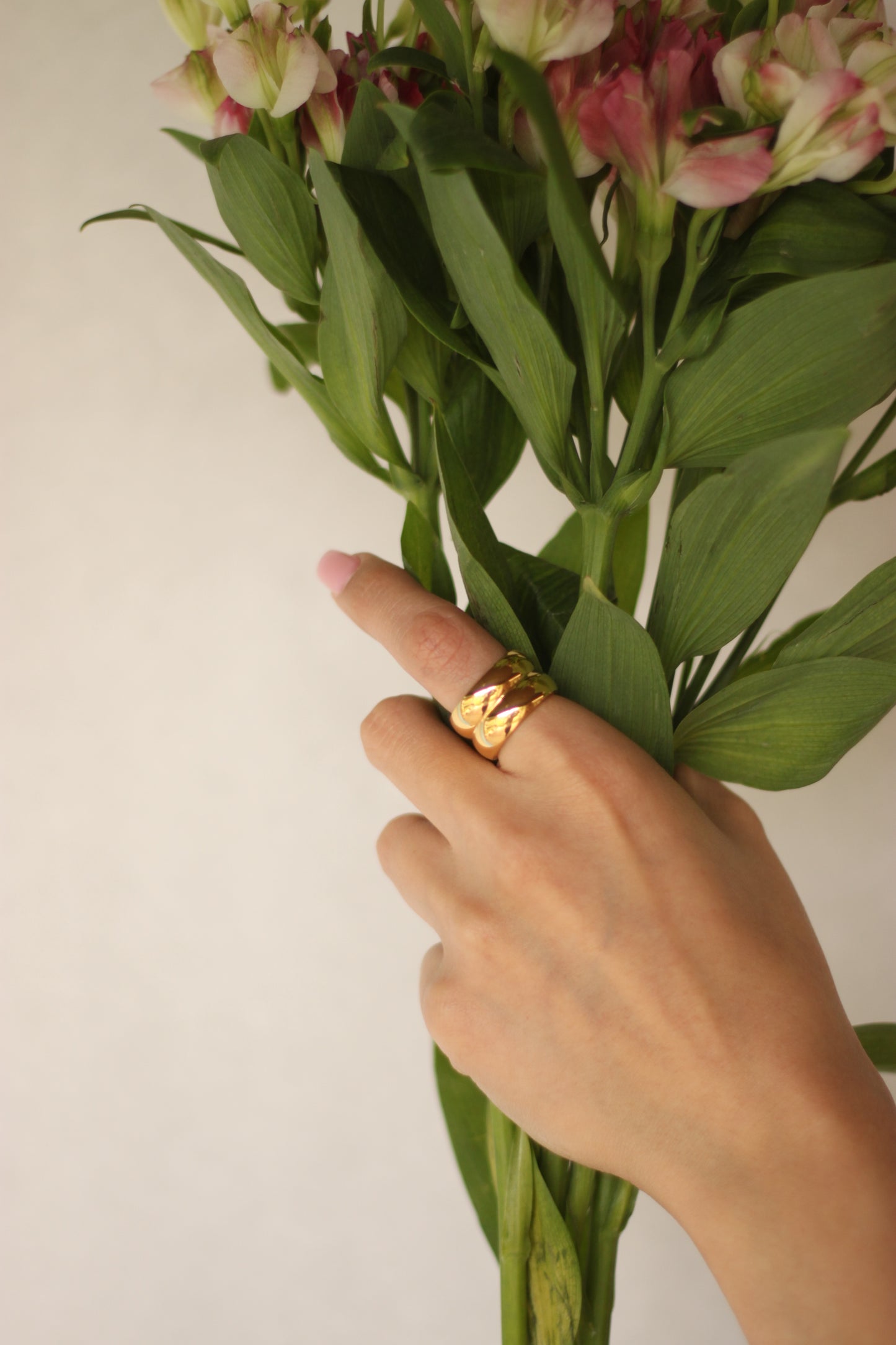 GOLD STACK RING