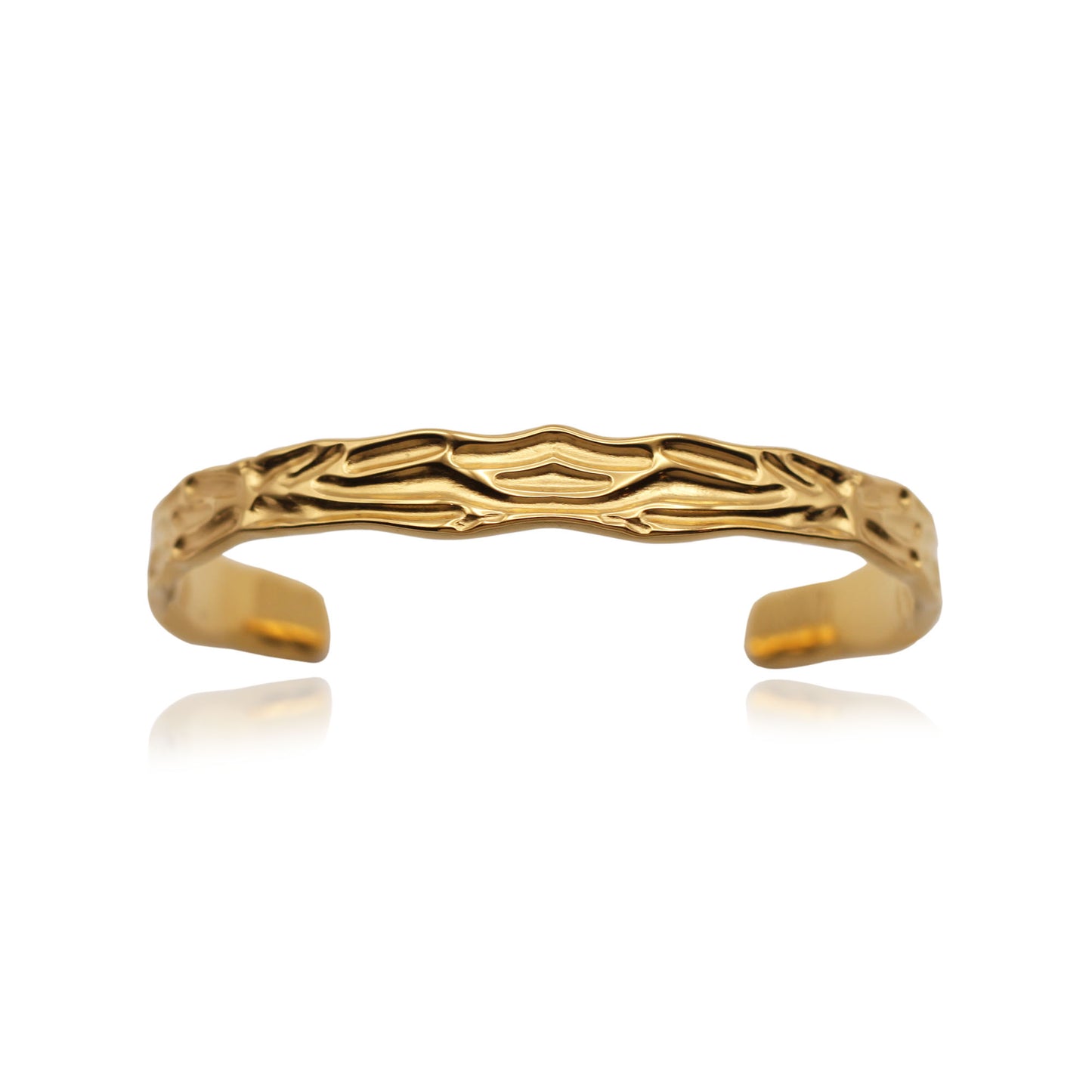 VEDRA GOLD CUFF BRACELET